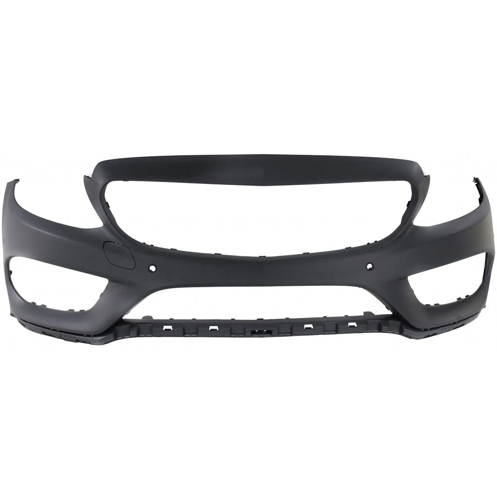 Front bumper cover new aftermarket replacement Mercedes-Benz C300 2015-2018