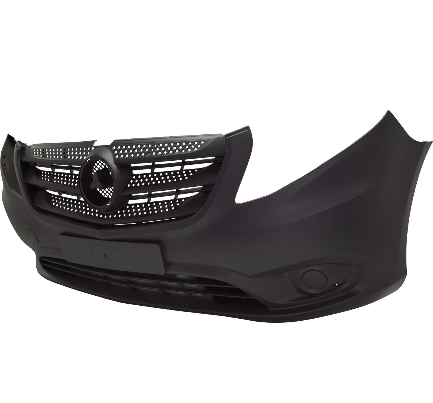 Front bumper cover new aftermarket replacement