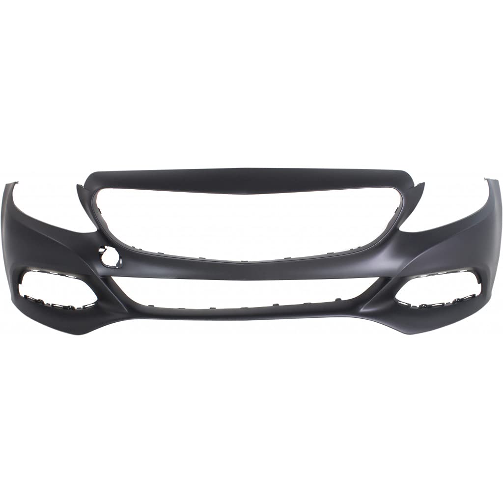 Front bumper cover new aftermarket replacement Mercedes-Benz C300 2017-2018