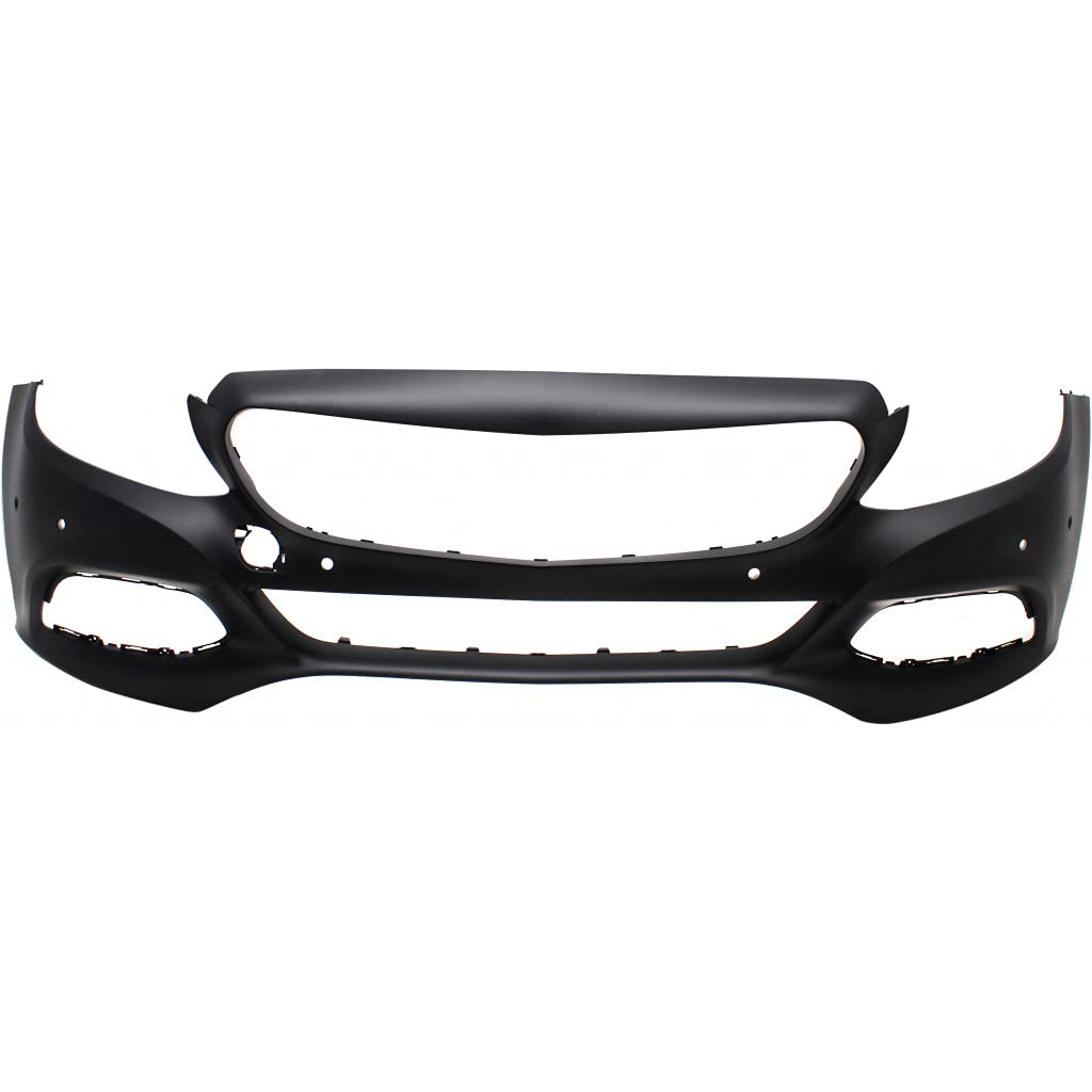 Front bumper cover new aftermarket replacement Mercedes-Benz C300 2015-2018