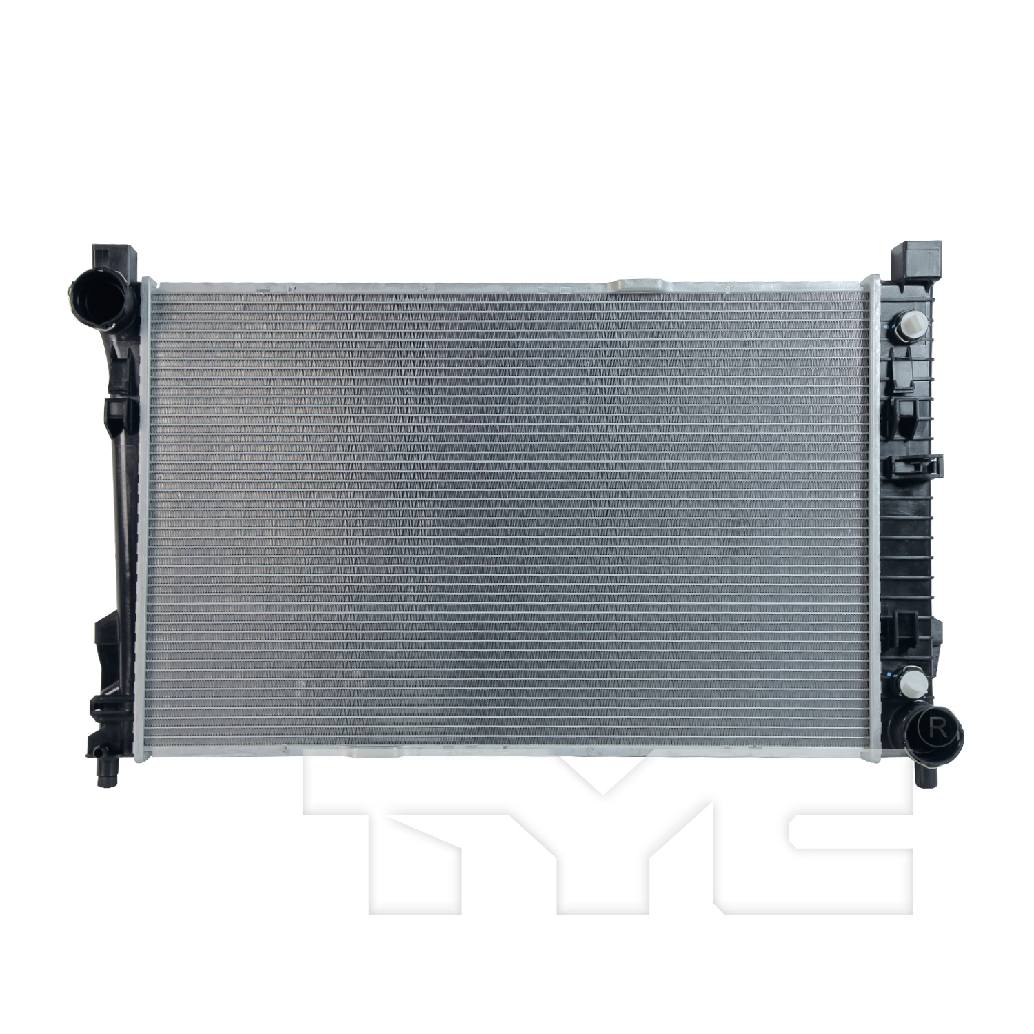 Radiator assembly new aftermarket replacement Mercedes-Benz C230 2002-2007