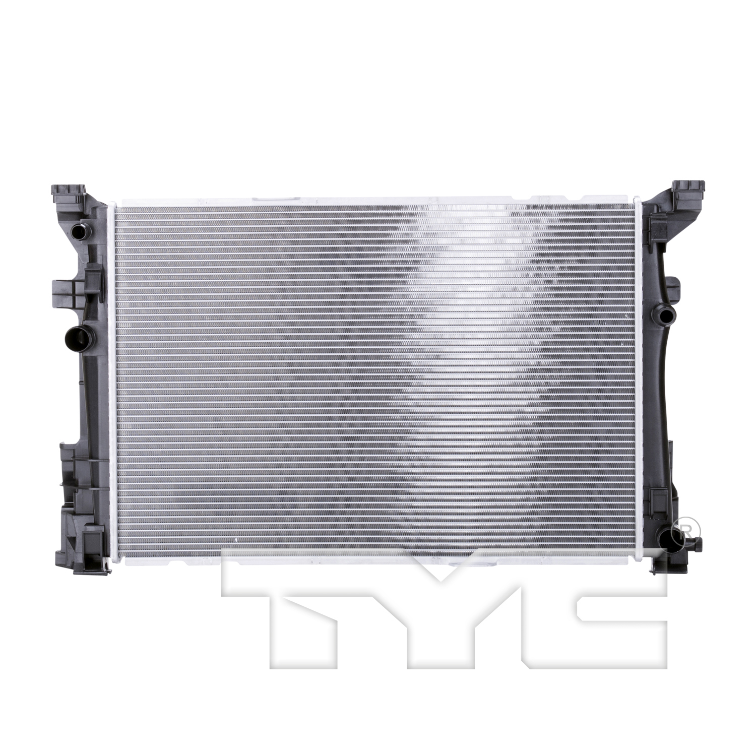 Radiator assembly new aftermarket replacement Mercedes-Benz B250 2013-2019