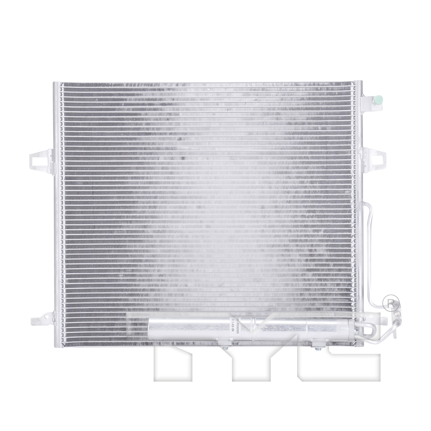 Condensador de A/C nuevo de reemplazo (aftermarket) Mercedes-Benz GL450 2007-2012