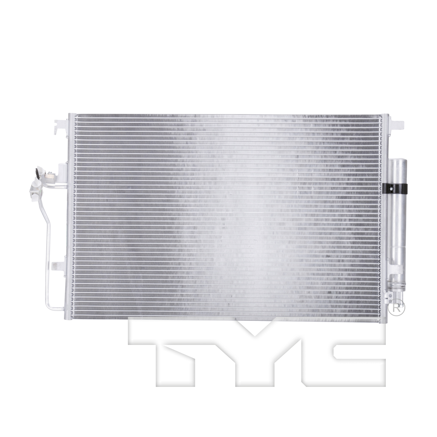 Air conditioning condenser new aftermarket replacement Mercedes-Benz Sprinter 2500 2010-2015