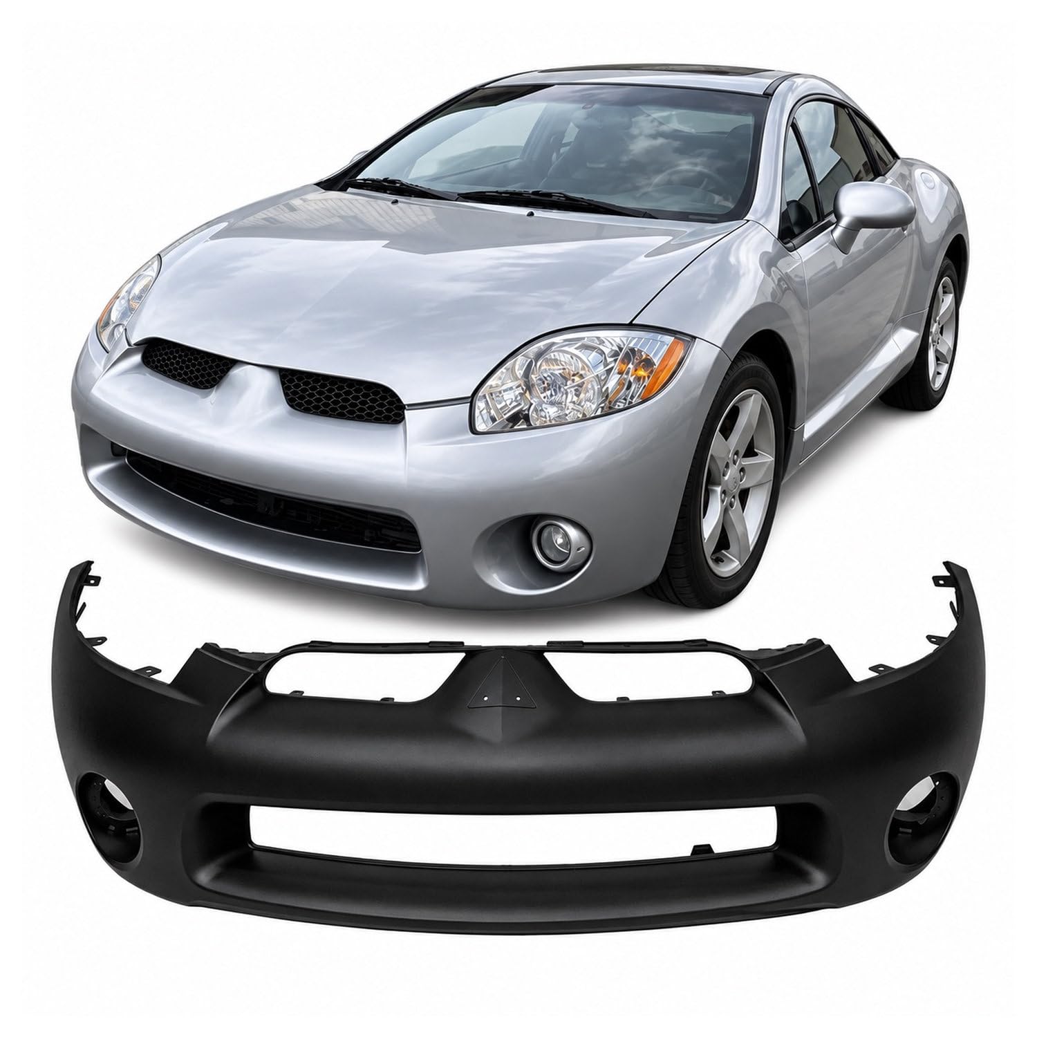 Front bumper cover used genuine OEM Mitsubishi Eclipse 2006-2008