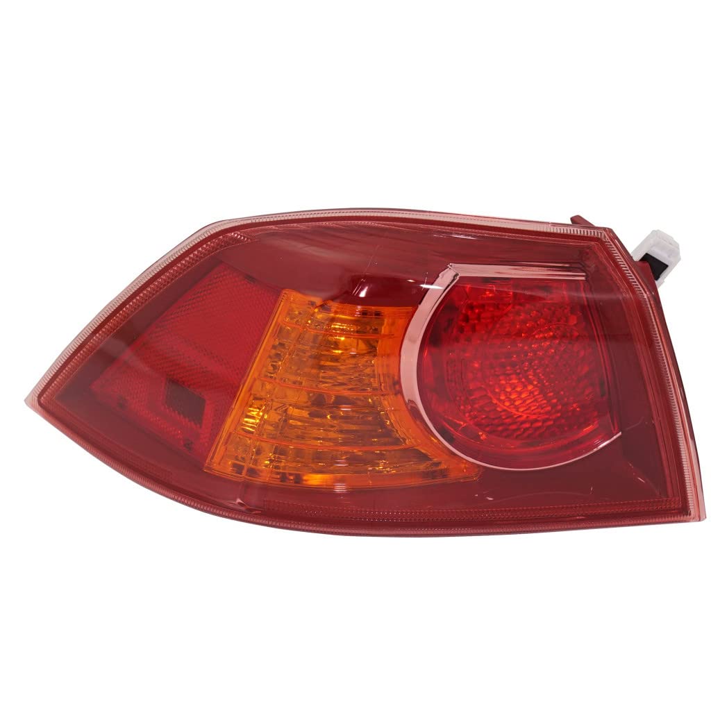 Left taillamp assembly outer used genuine OEM Mitsubishi Lancer 2008-2013