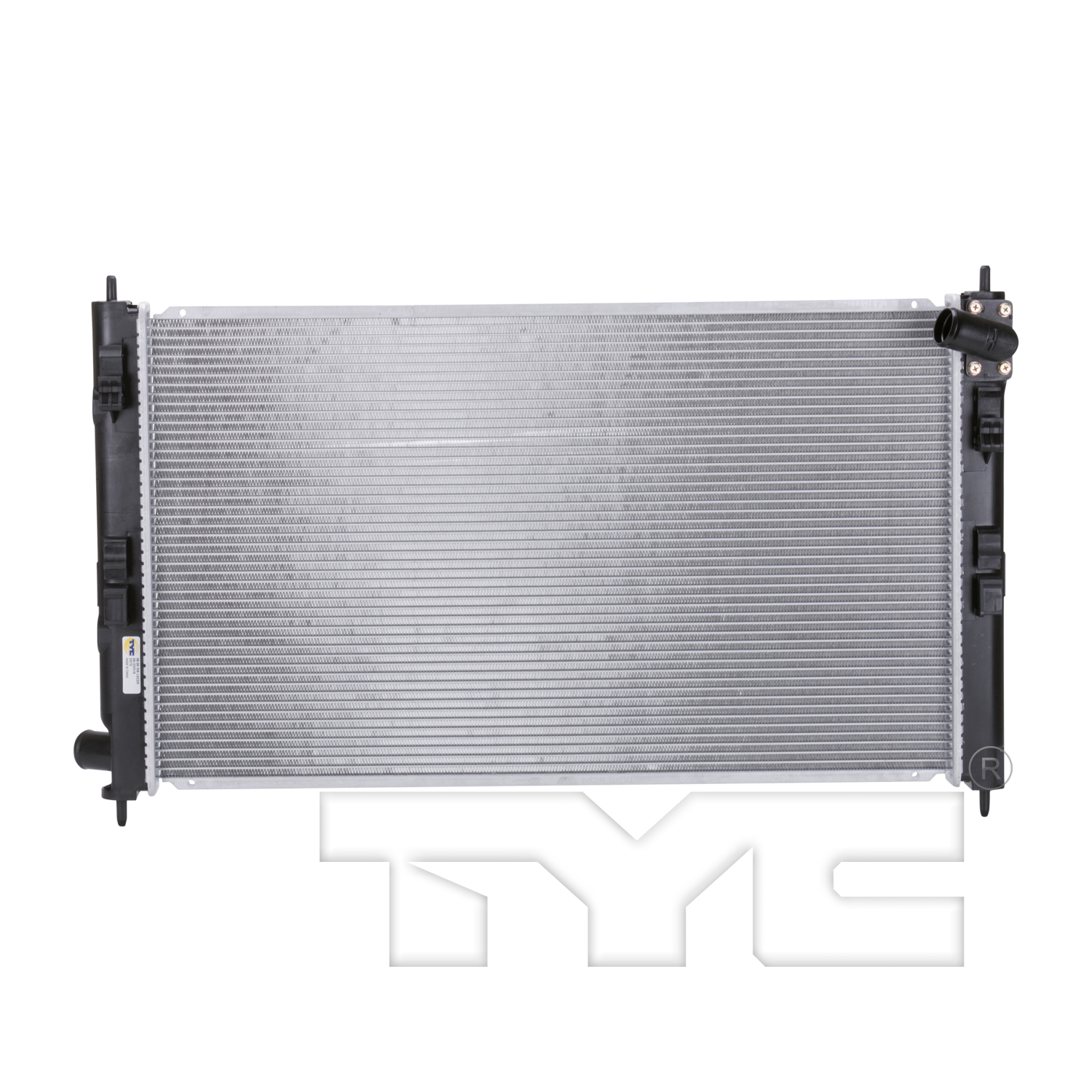 Radiator assembly new aftermarket replacement Mitsubishi Lancer 2008-2017
