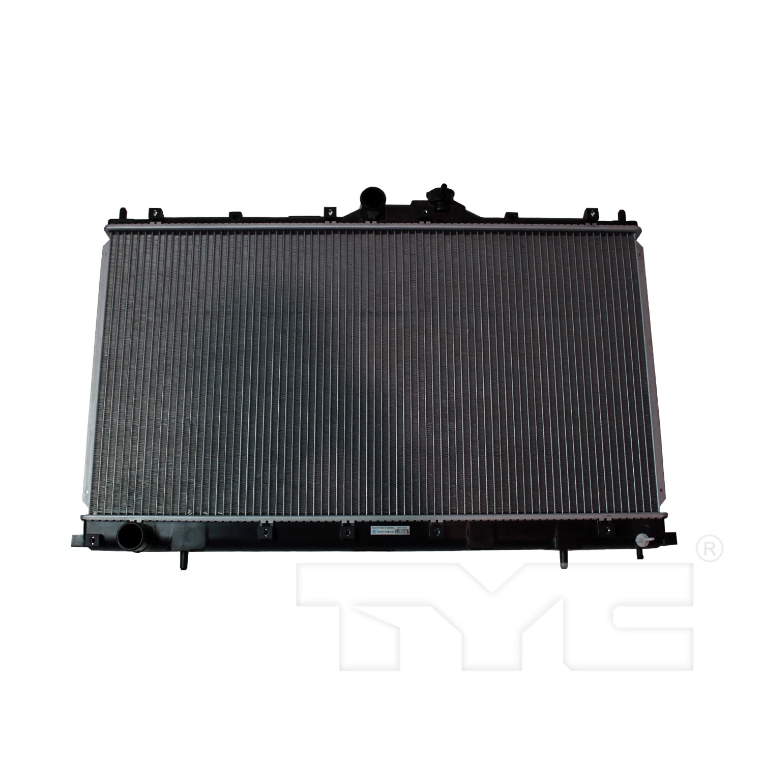 Radiator assembly new aftermarket replacement Mitsubishi Galant 2006-2008