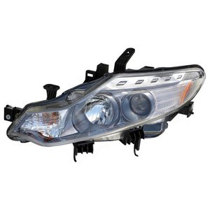 Left headlamp assembly composite new aftermarket replacement Nissan Murano 2009-2014