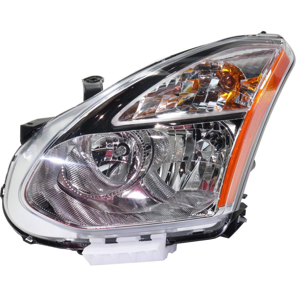 Left headlamp assembly composite used genuine OEM Nissan Rogue 2009-2010