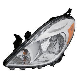 Left headlamp assembly composite used genuine OEM Nissan Versa 2012-2014