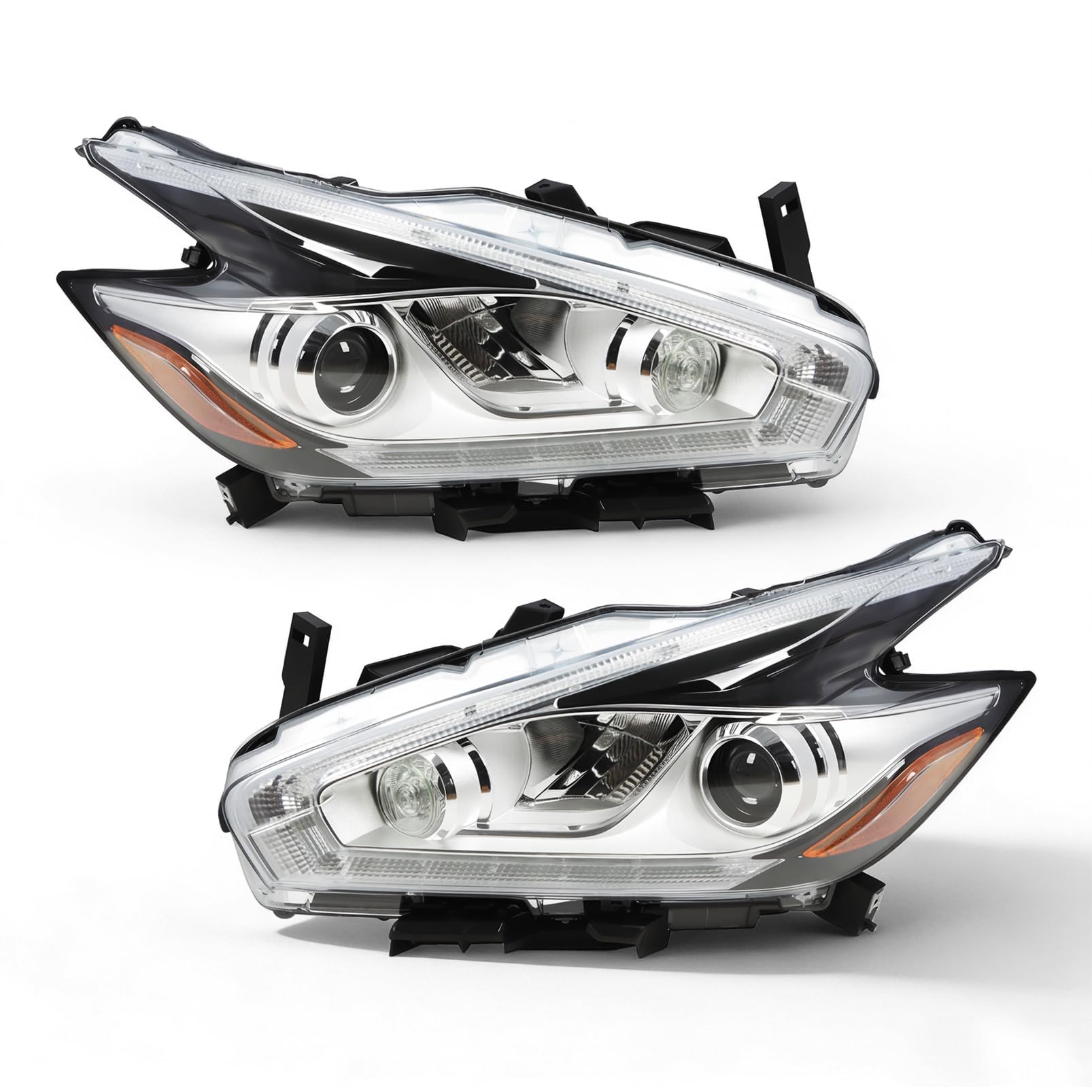 Left headlamp assembly composite used genuine OEM Nissan Murano 2015-2017
