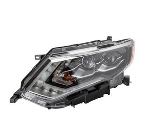 Left headlamp assembly composite used genuine OEM Nissan Rogue 2017-2018