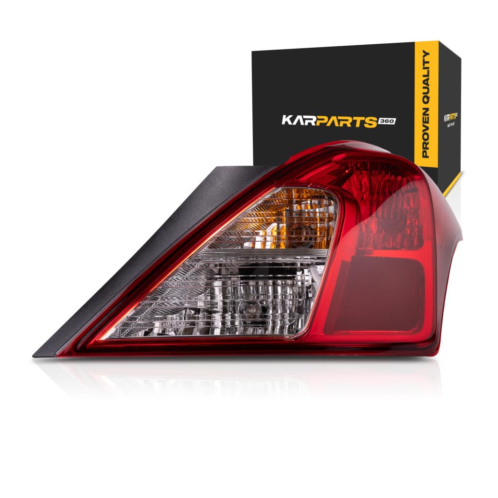 Right taillamp assembly new CAPA certified aftermarket Nissan Versa 2012-2019