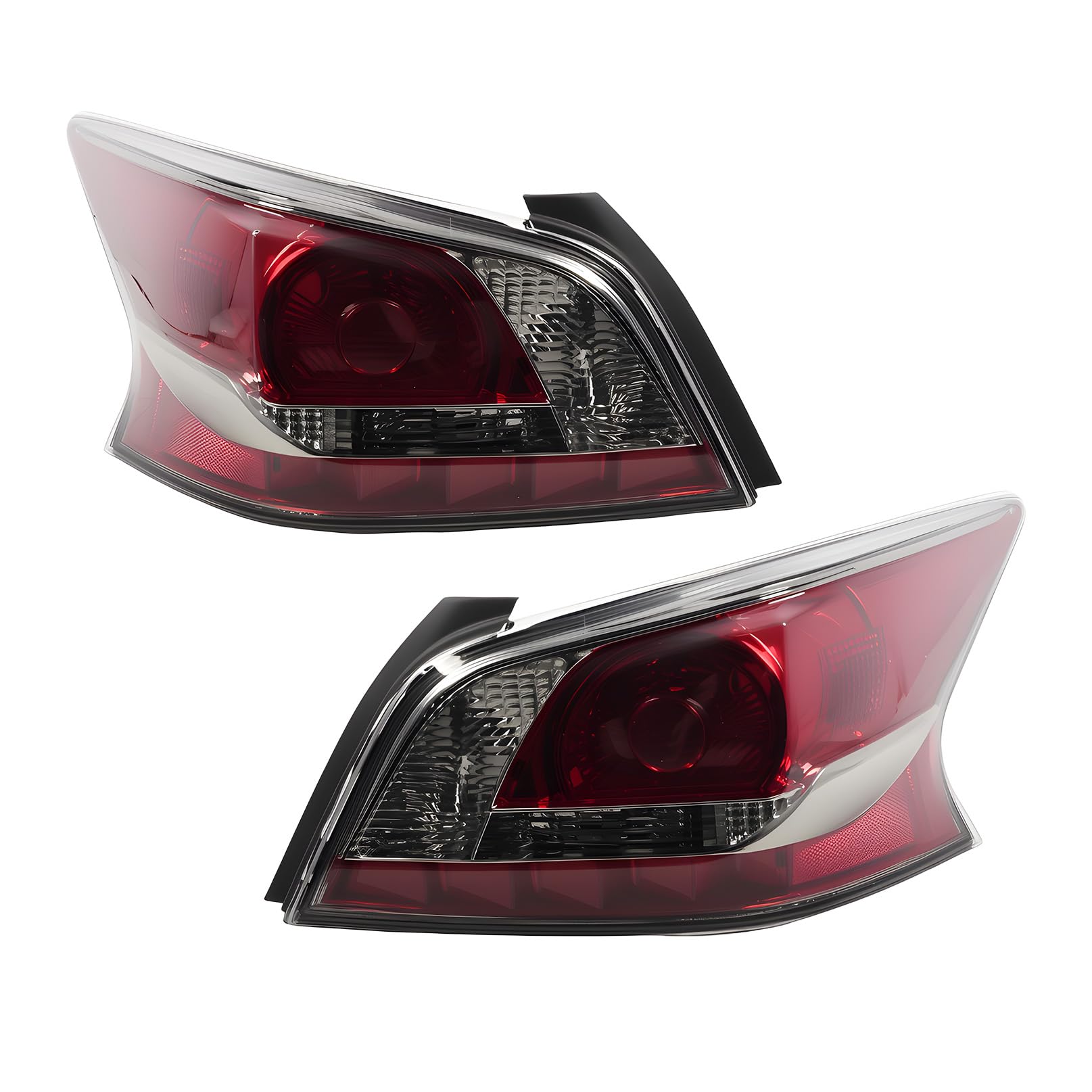 Right taillamp assembly new CAPA certified aftermarket Nissan Altima 2014-2015