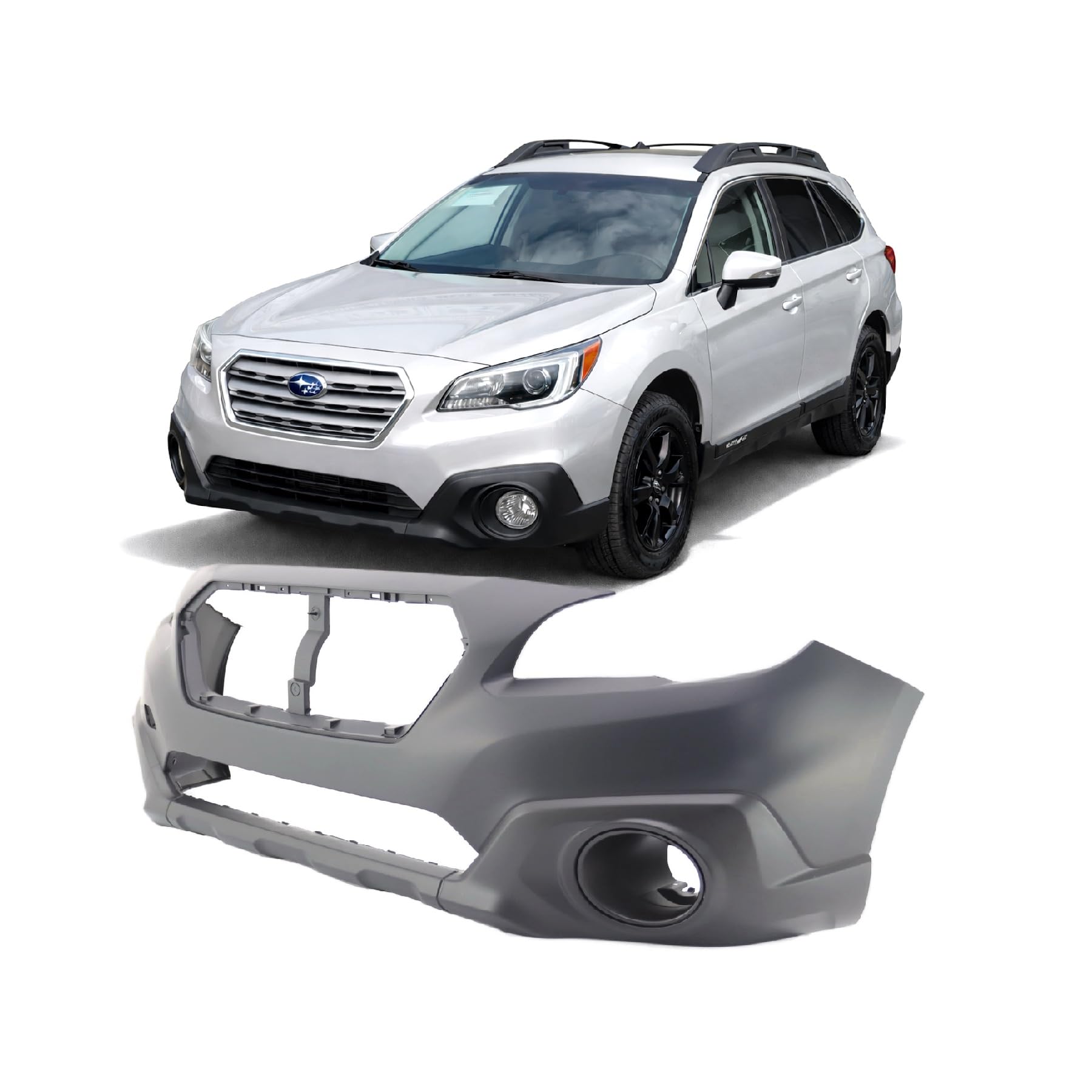 Front bumper cover used genuine OEM Subaru Outback 2015-2017