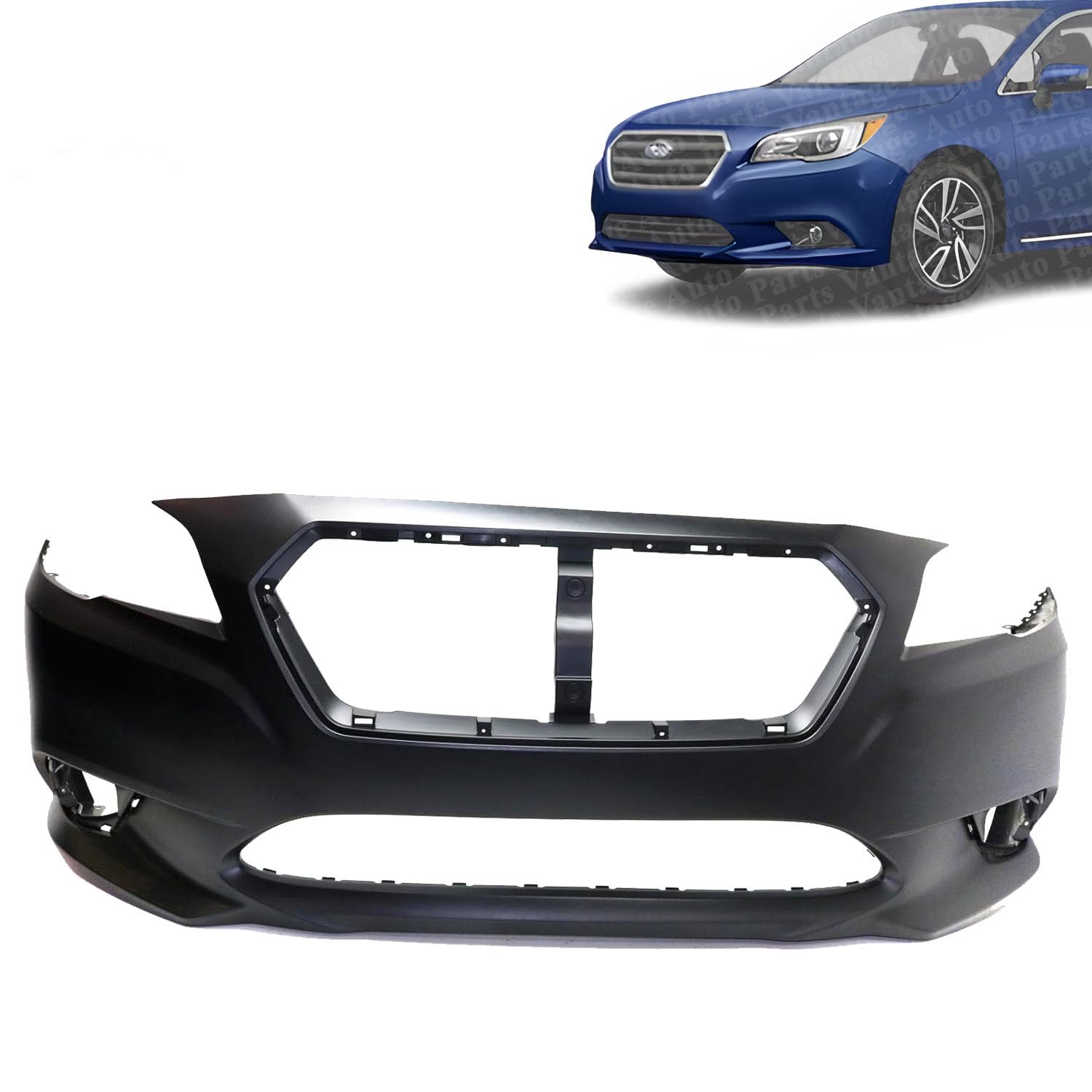 Front bumper cover new aftermarket replacement Subaru Legacy 2015-2017