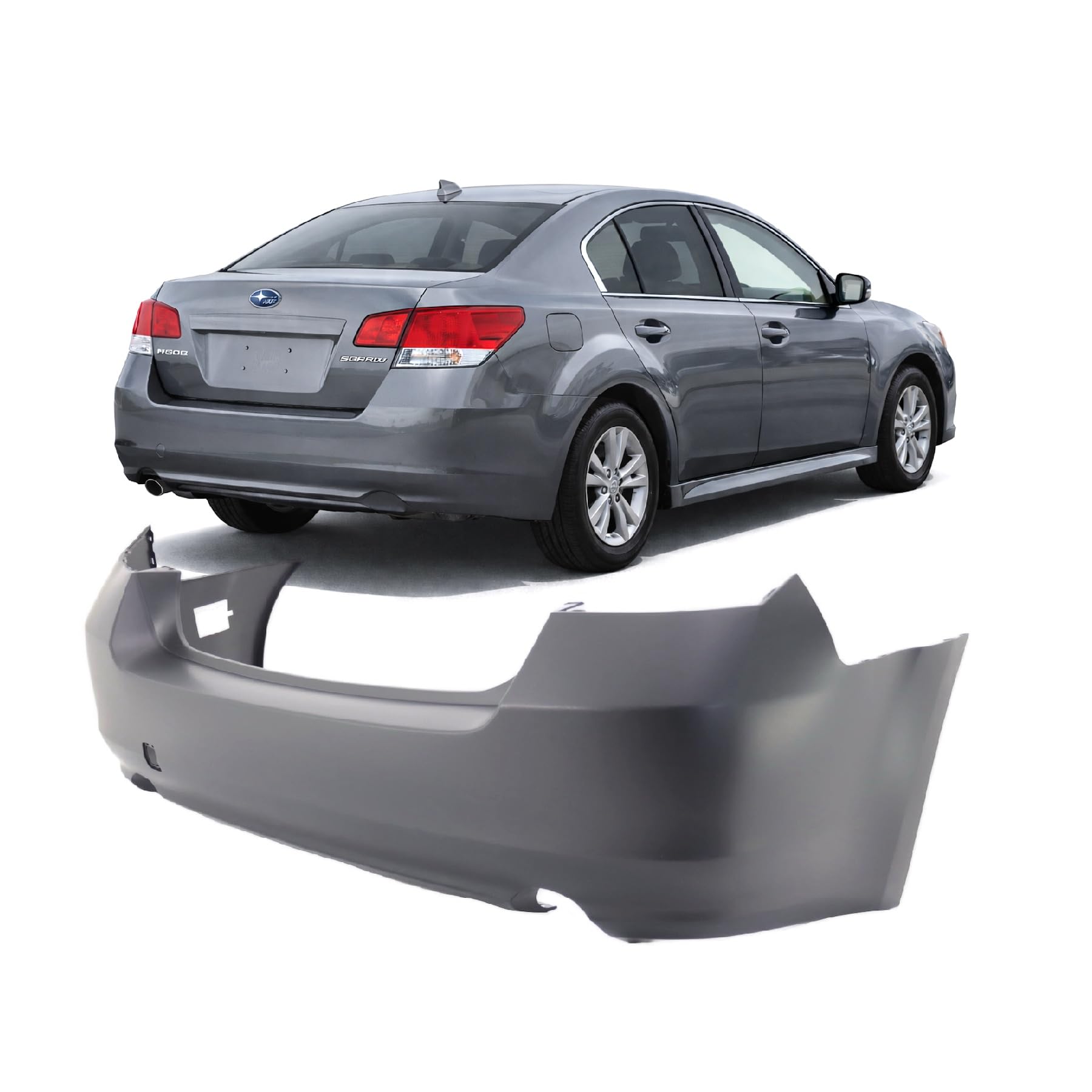Rear bumper cover used genuine OEM Subaru Legacy 2010-2014