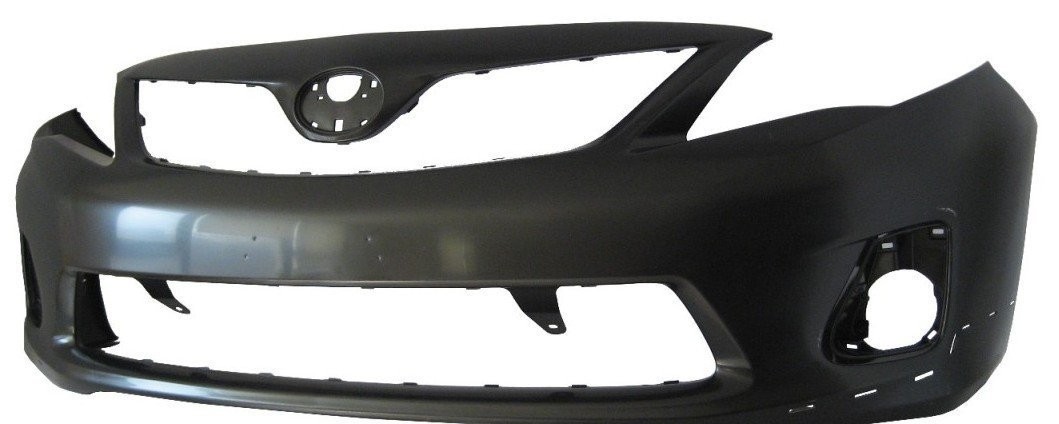 Front bumper cover new CAPA certified aftermarket Toyota Corolla 2011-2013
