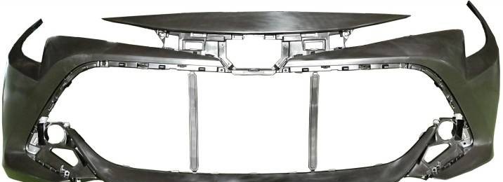 Front bumper cover used genuine OEM Toyota Corolla 2019-2022