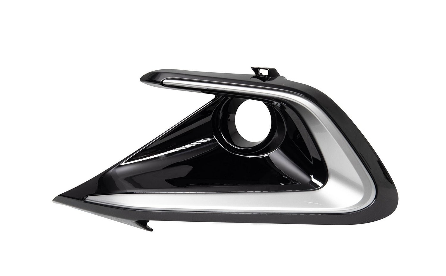 Left front bumper insert new aftermarket replacement Toyota Corolla 2023-2025