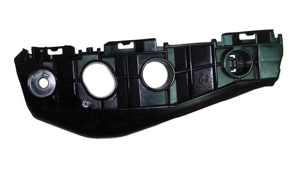 Left front bumper cover support new aftermarket replacement Toyota Corolla 2009-2010