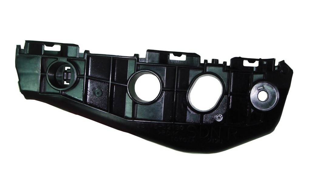 Right front bumper cover support new aftermarket replacement Toyota Corolla 2009-2010