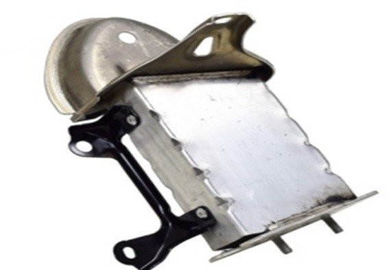 Left front bumper bracket new aftermarket replacement Toyota Sienna 2021-2025