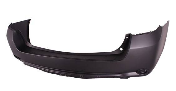 Rear bumper cover new aftermarket replacement Toyota Highlander 2008-2010