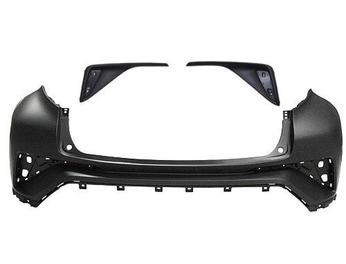 Rear bumper cover new CAPA certified aftermarket Toyota C-HR 2018-2022