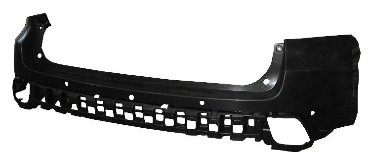 Rear bumper cover upper new aftermarket replacement Toyota Highlander 2014-2016