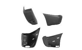 Left rear bumper cover new aftermarket replacement Toyota RAV4 2001-2005