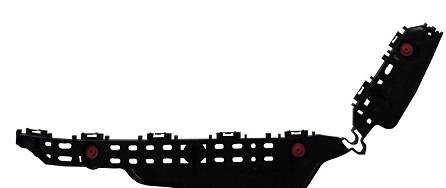 Left rear bumper cover support new aftermarket replacement Toyota Highlander 2020-2025