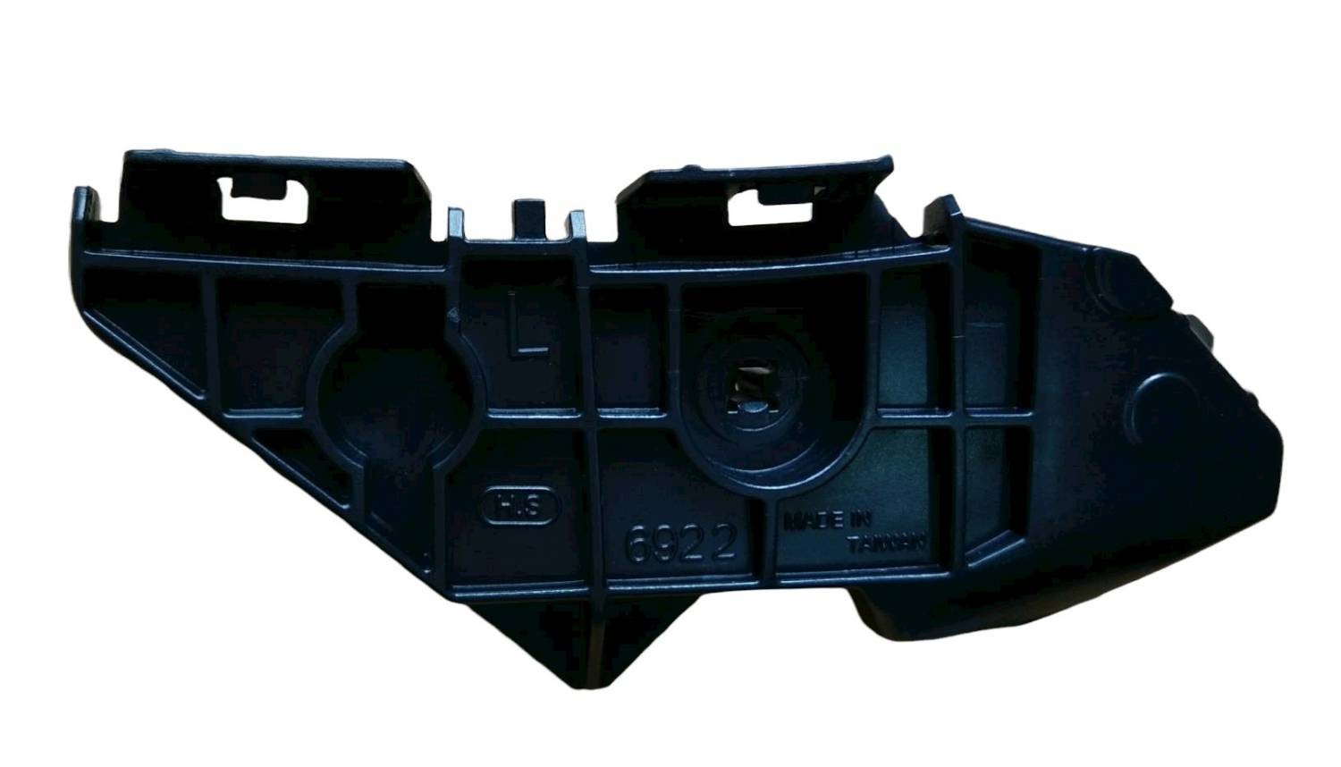 Left rear bumper bracket new aftermarket replacement Toyota Corolla 2009-2013