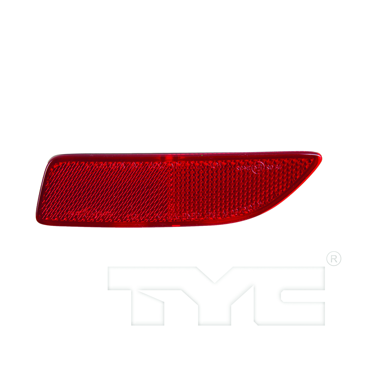 Left rear bumper reflector new aftermarket replacement Toyota Corolla 2011-2013