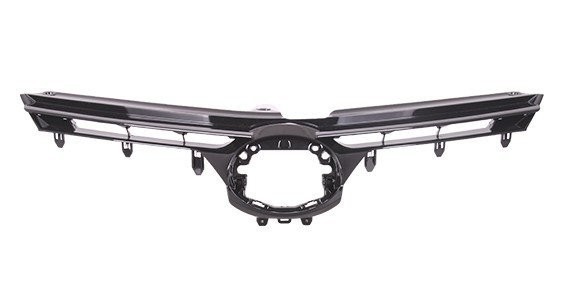 Grille assembly new aftermarket replacement Toyota Corolla 2017-2018