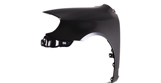 Left front fender assembly new aftermarket replacement Toyota Corolla 2003-2008