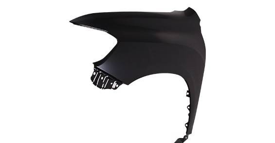 Left front fender assembly new aftermarket replacement Toyota Highlander 2008-2010
