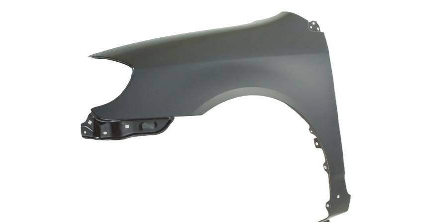 Right front fender assembly new CAPA certified aftermarket Toyota Corolla 2003-2008