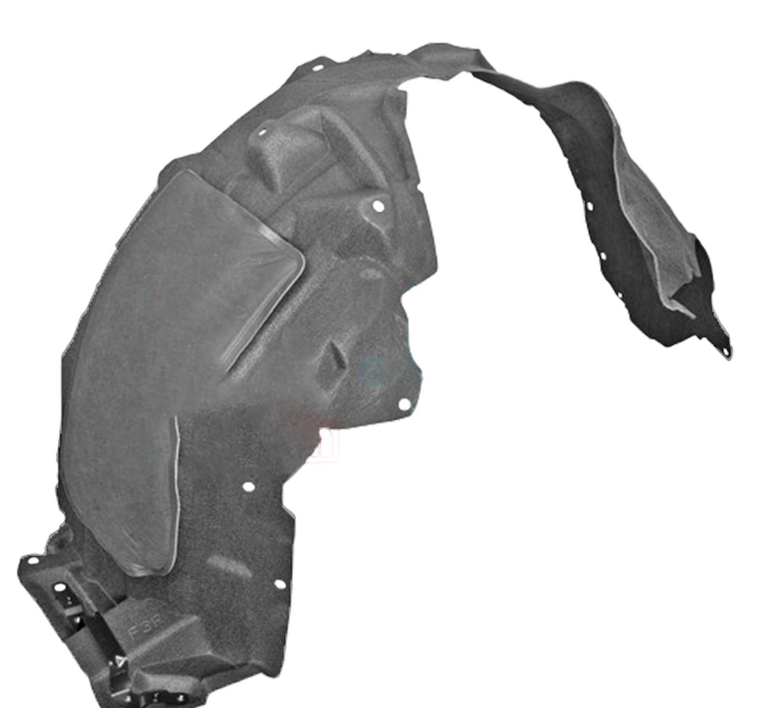 Lodera derecha nueva de reemplazo (aftermarket) Toyota Crown 2023-2025