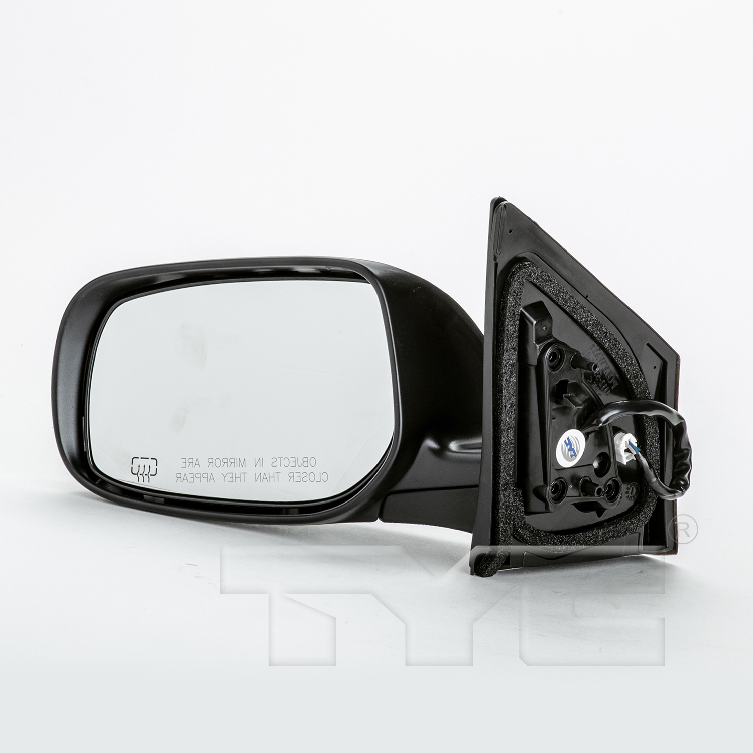 Left mirror outside rear view new aftermarket replacement Toyota Corolla 2009-2013