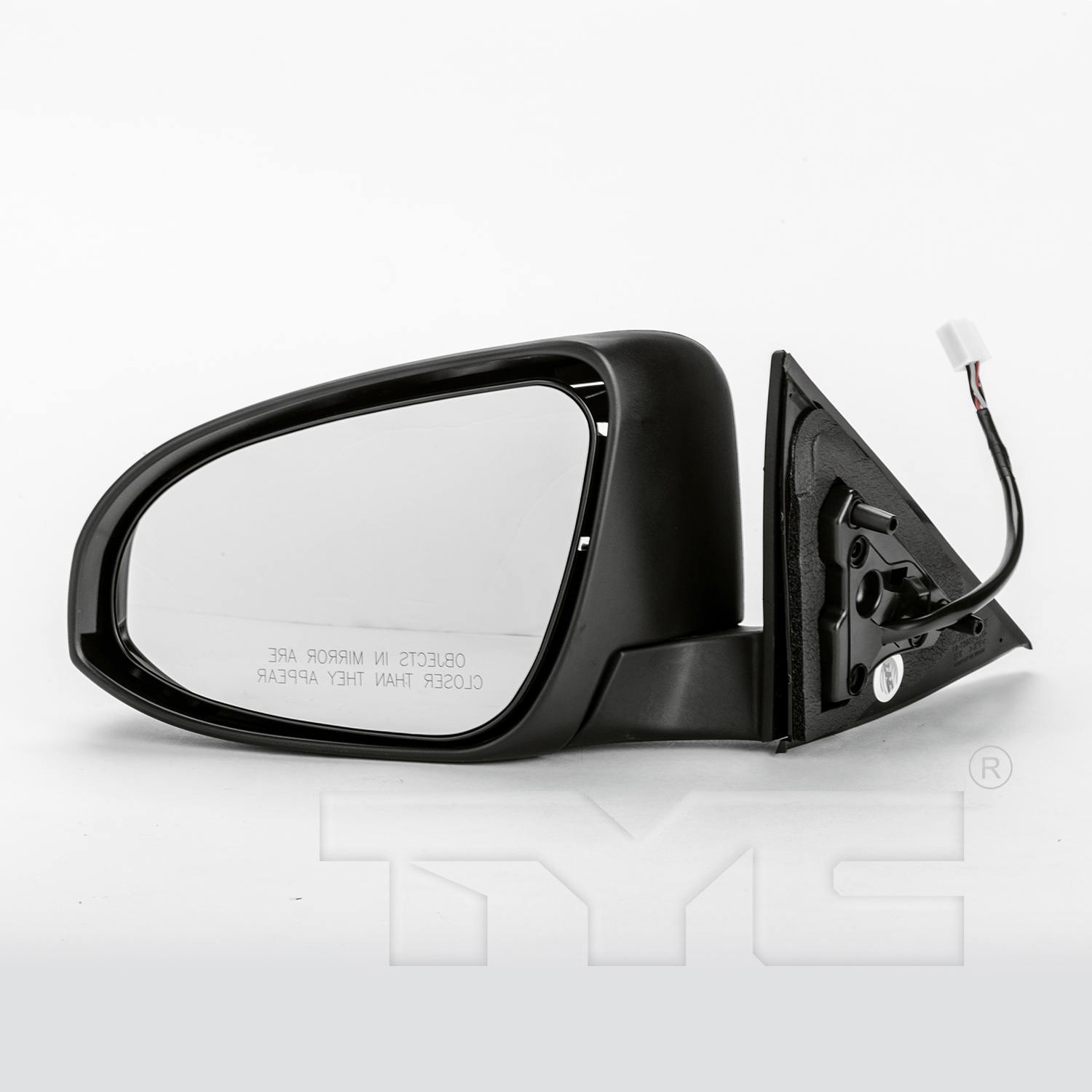 Left mirror outside rear view new aftermarket replacement Toyota Camry 2012