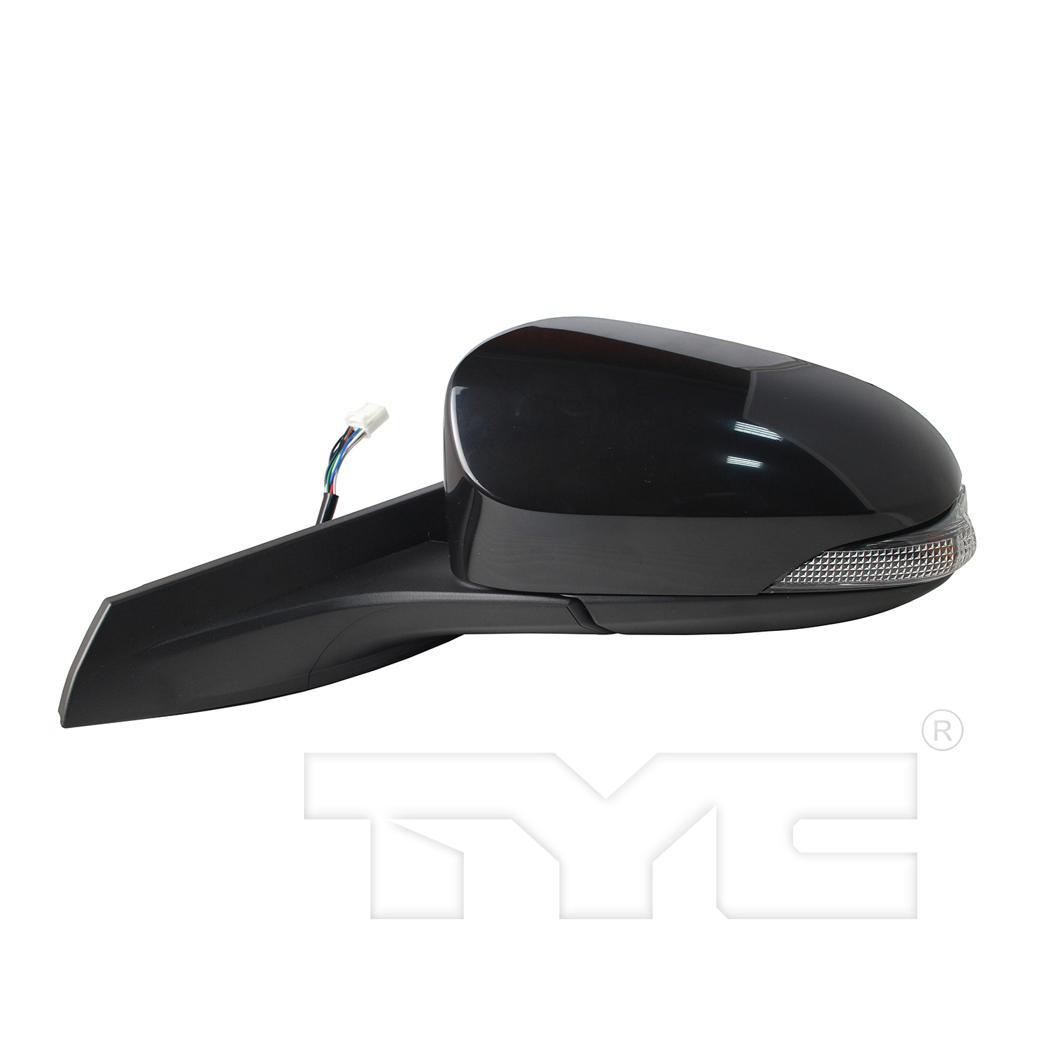 Left mirror outside rear view new aftermarket replacement Toyota C-HR 2018-2022