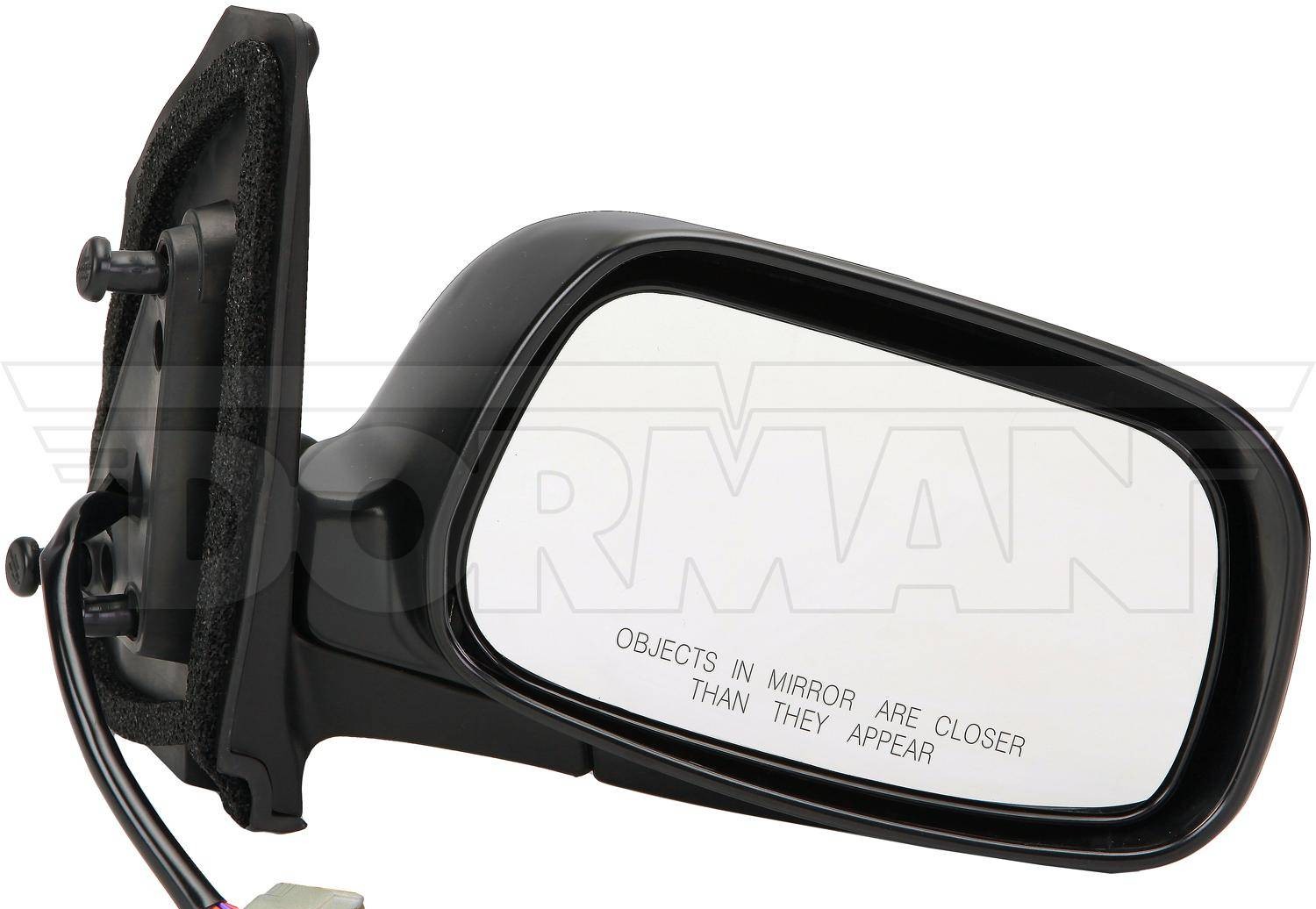 Right mirror outside rear view new aftermarket replacement Toyota Prius 2001-2003