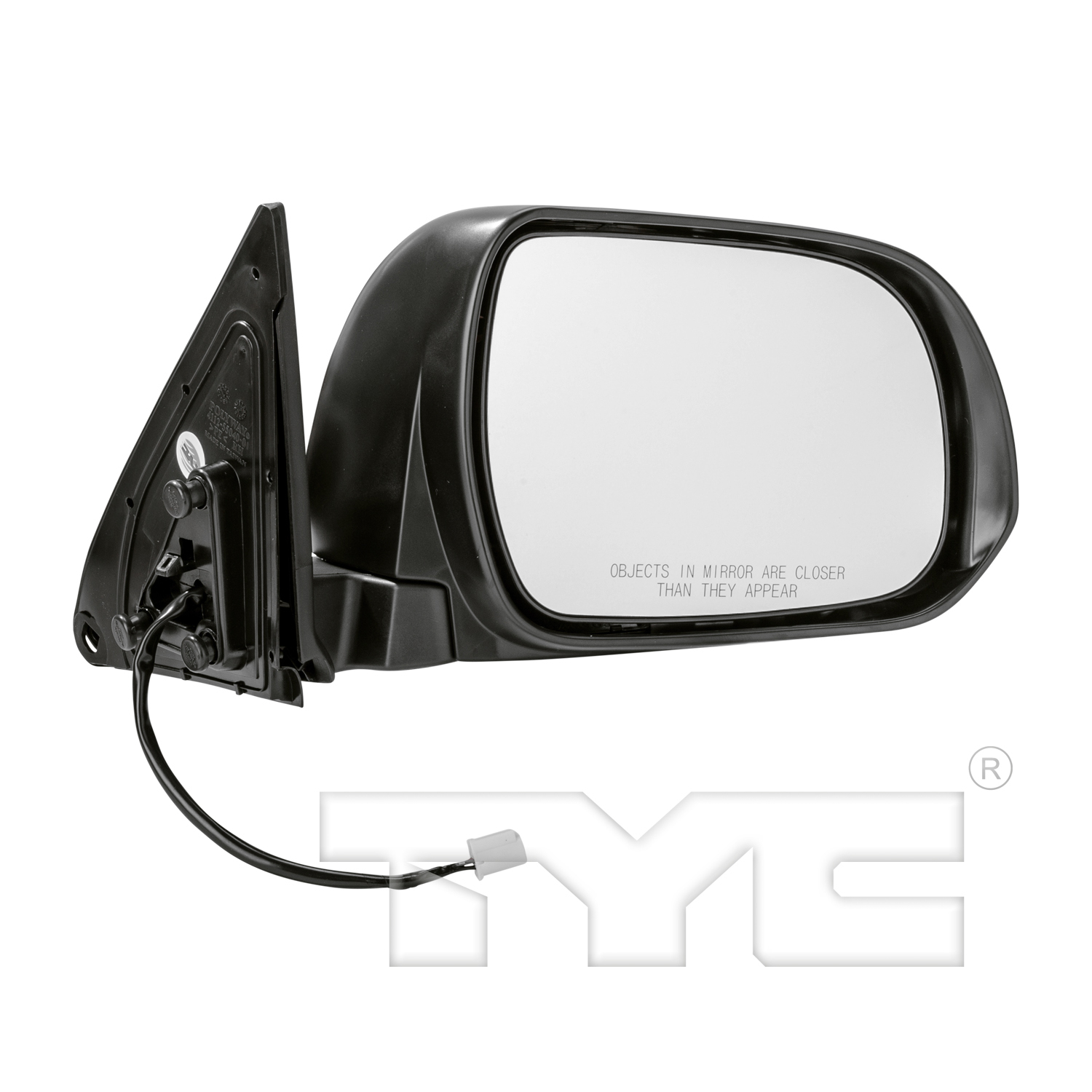 Espejo lateral derecho nuevo de reemplazo (aftermarket) Toyota Highlander 2008-2010