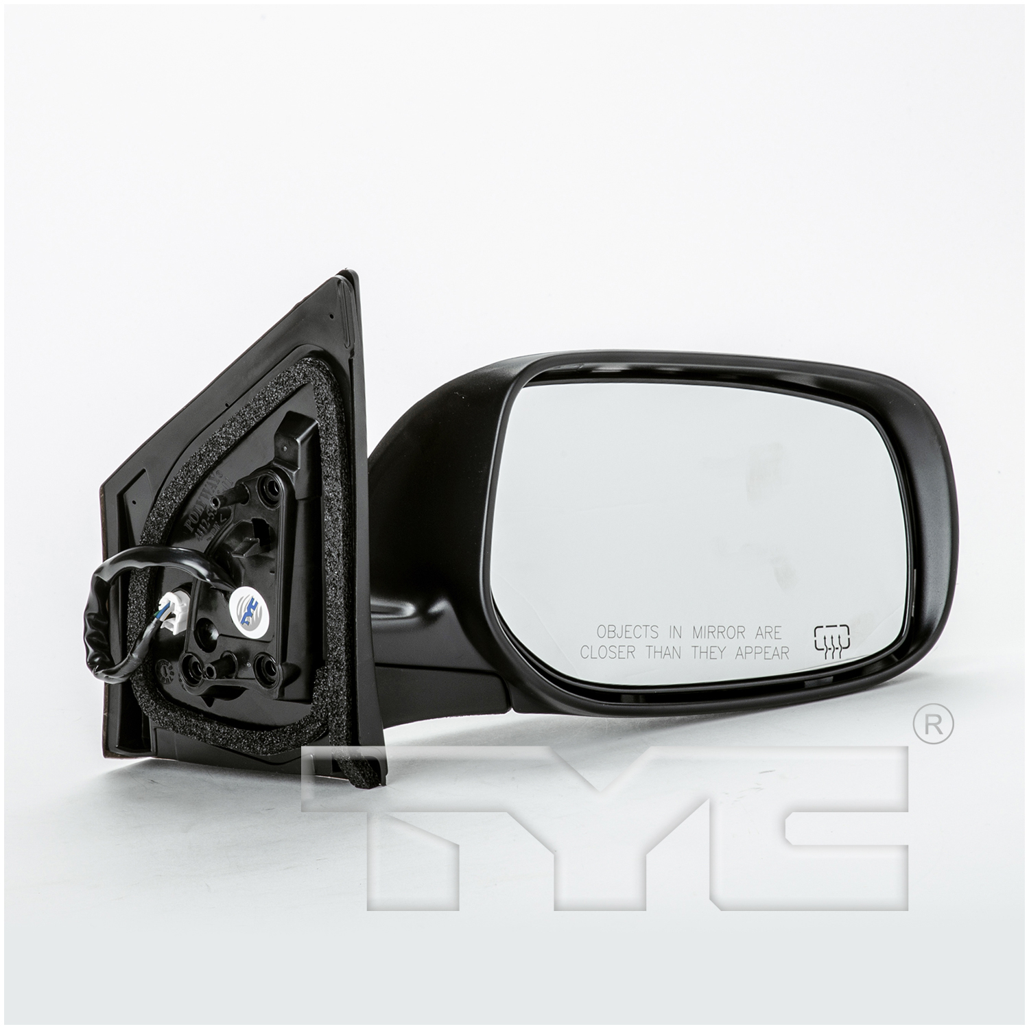 Espejo lateral derecho nuevo de reemplazo (aftermarket) Toyota Corolla 2009-2013
