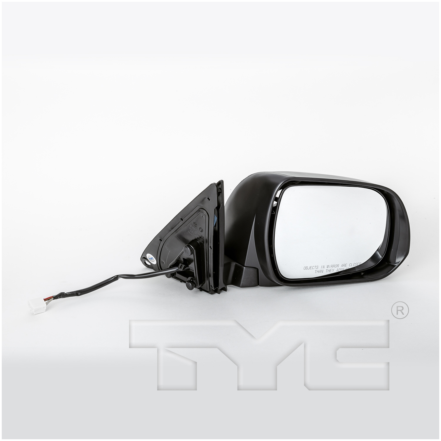 Right mirror outside rear view new aftermarket replacement Toyota Highlander 2008-2013