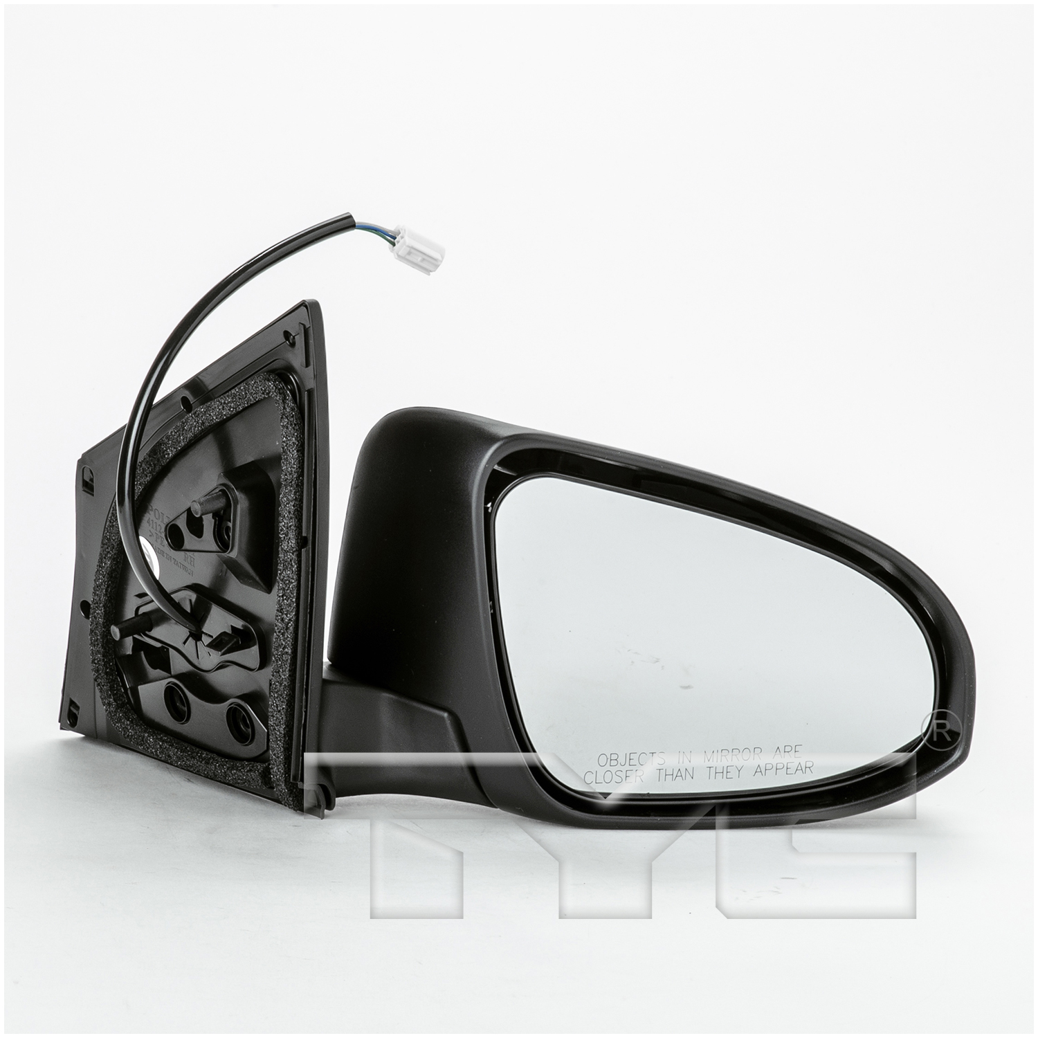 Right mirror outside rear view new aftermarket replacement Toyota Corolla 2014-2019