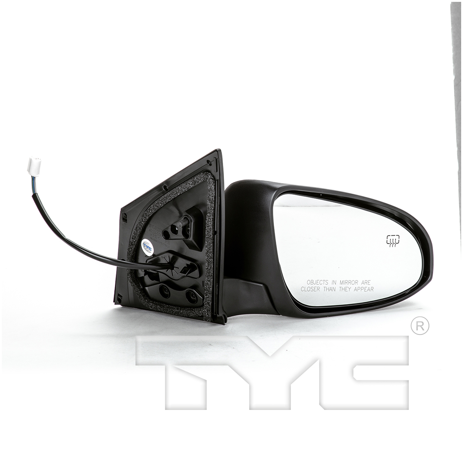 Right mirror outside rear view new aftermarket replacement Toyota Corolla 2014-2019