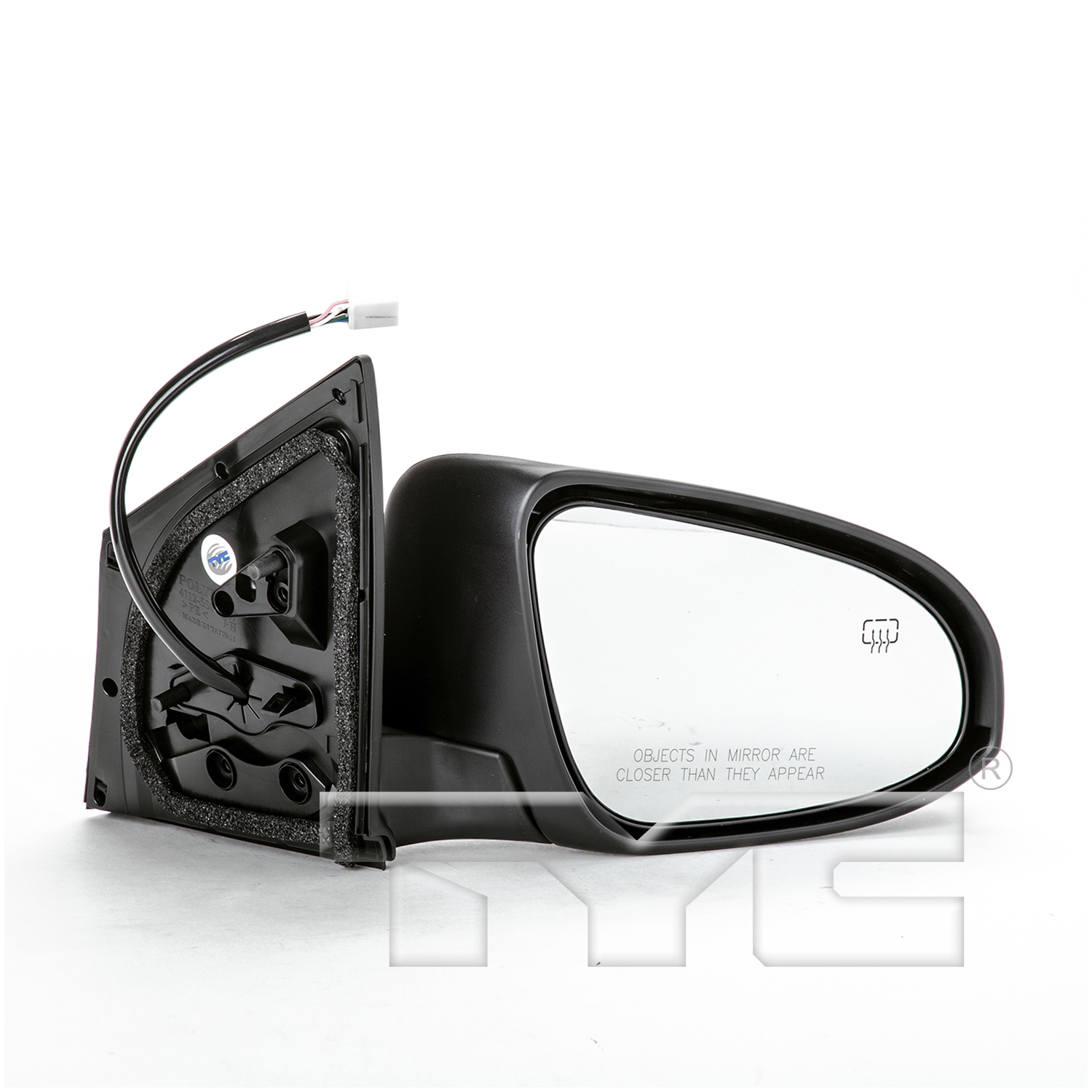 Espejo lateral derecho nuevo de reemplazo (aftermarket) Toyota Corolla 2014-2019